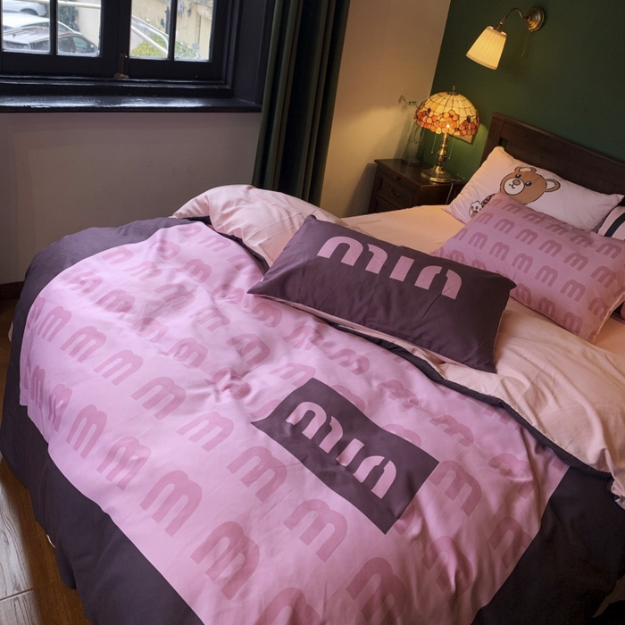 91家纺网 家纺一手货源 找家纺 花沐 2024新款云朵水洗棉四件套 【云朵棉】繆繆