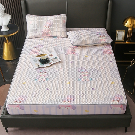 91家纺网 家纺一手货源 找家纺 （总）富馨莱 2024新款乳胶凉席床笠款