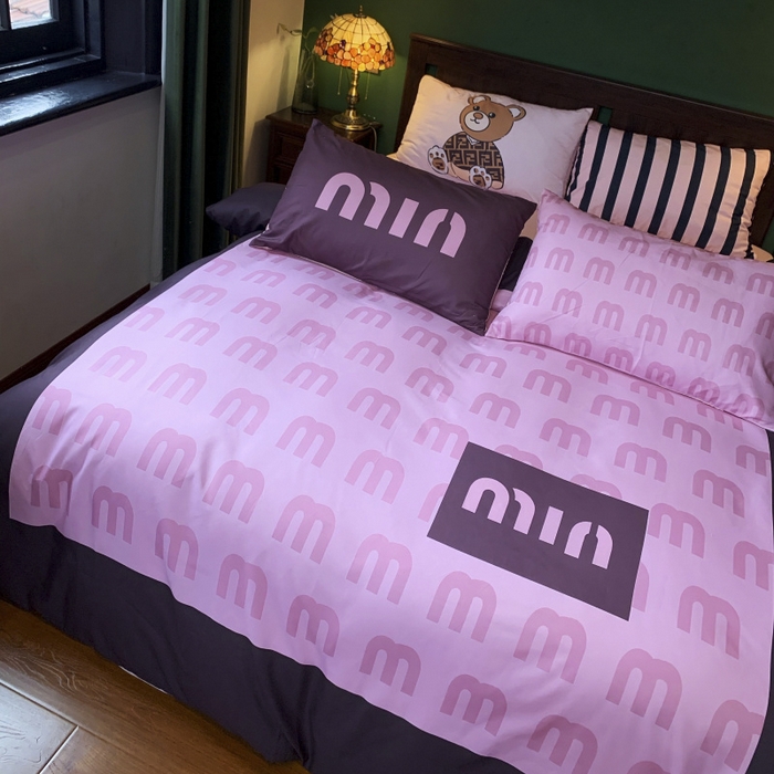 91家纺网 家纺一手货源 找家纺 花沐 2024新款云朵水洗棉四件套 【云朵棉】繆繆