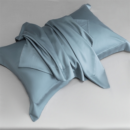 91家纺网 家纺一手货源 找家纺 （总）蓝米卡夫 2024新款A类新风尚天丝系列-单枕套