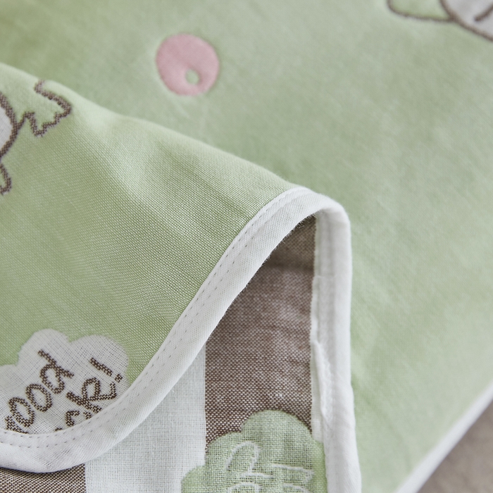 91家纺网 家纺一手货源 找家纺 爱港家纺 2024全棉A类毛巾被 纱布升级款长枕巾 情侣枕巾 枕芯保护套 绿恐龙