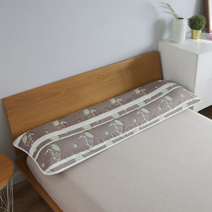 91家纺网 家纺一手货源 找家纺 爱港家纺 2024全棉A类毛巾被 纱布升级款长枕巾 情侣枕巾 枕芯保护套 绿恐龙