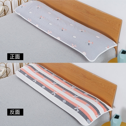 91家纺网 家纺一手货源 找家纺 （总）爱港家纺 2024全棉A类毛巾被 纱布升级款长枕巾 情侣枕巾 枕芯保护套双人枕套