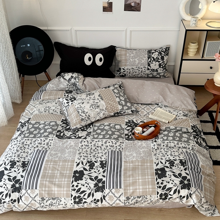 91家纺网 家纺一手货源 找家纺 （总）昔可家纺 2024新款中古系列花四件套