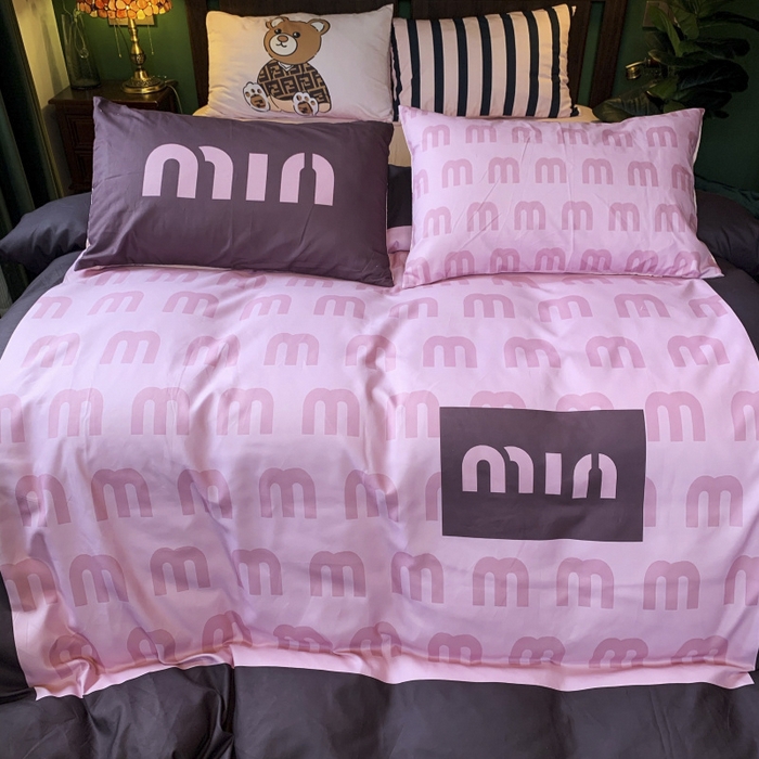 91家纺网 家纺一手货源 找家纺 花沐 2024新款云朵水洗棉四件套 【云朵棉】繆繆