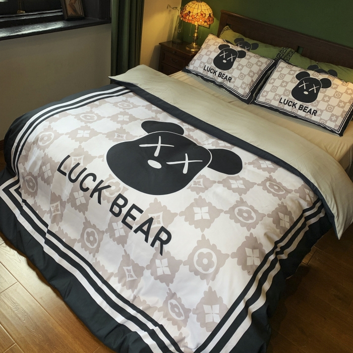 91家纺网 家纺一手货源 找家纺 （总）花沐 2024新款云朵水洗棉四件套