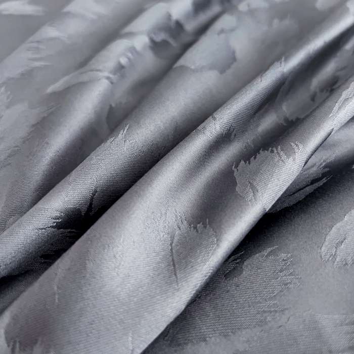 91家纺网 家纺一手货源 找家纺 品乐家纺 2024新款100支长绒棉提花宽边四件套 音色帝灰