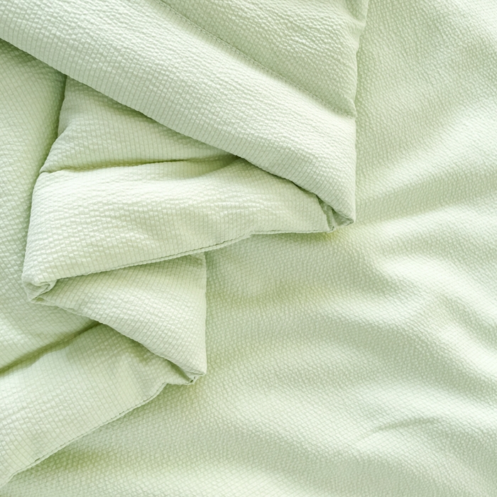 91家纺网 家纺一手货源 找家纺 （总）优姿家纺 2024新款提花泡泡棉刺绣大豆抗菌夏被