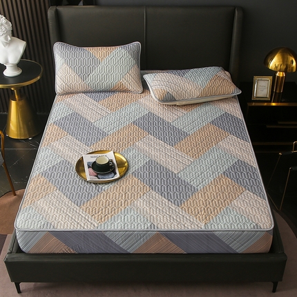 91家纺网 家纺一手货源 找家纺 （总）富馨莱 2024新款乳胶凉席床笠款