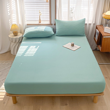 91家纺网 家纺一手货源 找家纺 （总）莱茵 2024新款A类人字纹提花全棉水洗棉单品系列床笠