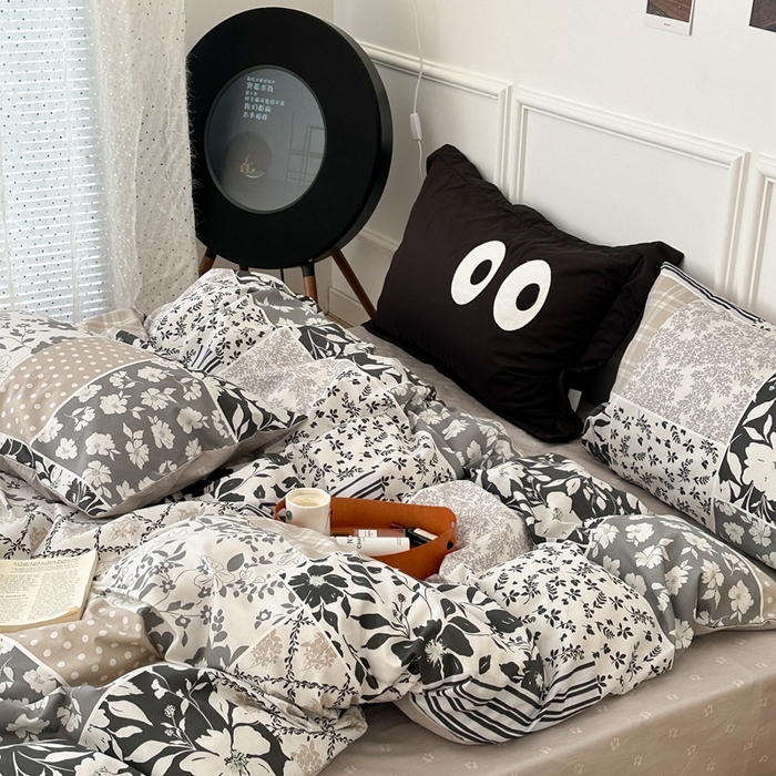 91家纺网 家纺一手货源 找家纺 （总）昔可家纺 2024新款中古系列花四件套