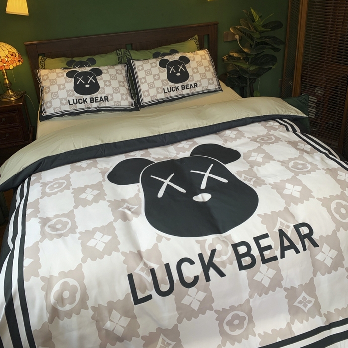 91家纺网 家纺一手货源 找家纺 （总）花沐 2024新款云朵水洗棉四件套