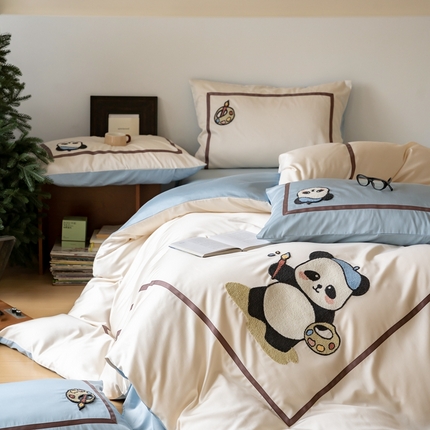 FORTWO家纺 2024新款天丝棉卡通四件套 萌兮兮