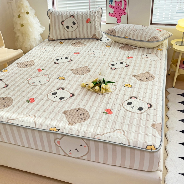 91家纺网 家纺一手货源 找家纺 （总）富馨莱 2024新款乳胶凉席床笠款