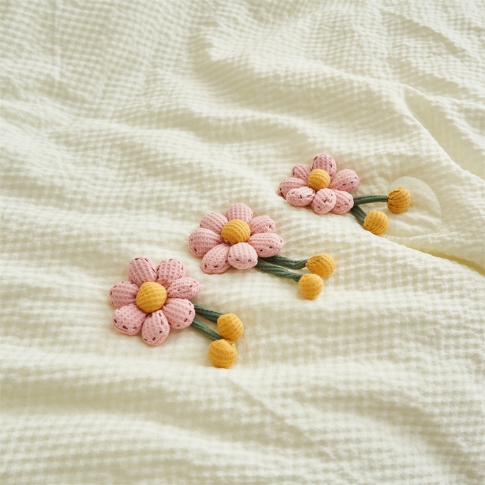 91家纺网 家纺一手货源 找家纺 恒爱 2024新款泡泡公主床盖款夏被四件套 泡泡公主-鹅暖黄