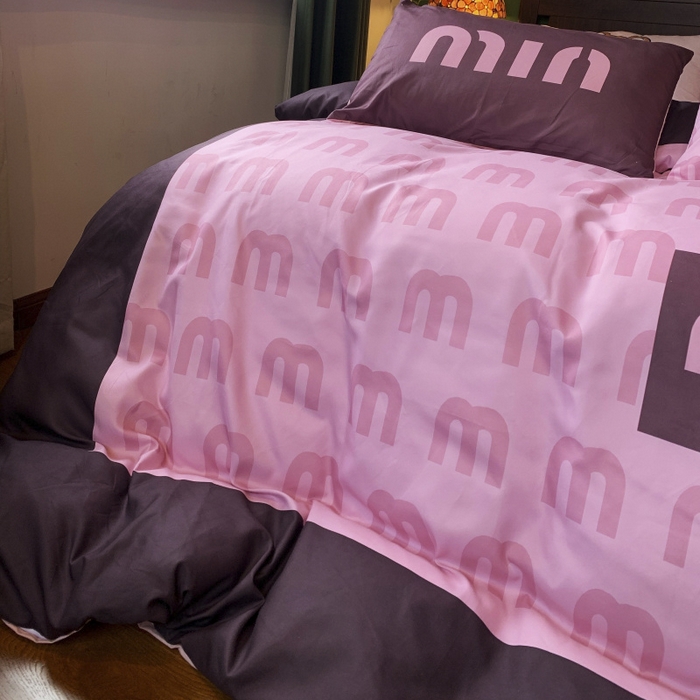 91家纺网 家纺一手货源 找家纺 花沐 2024新款云朵水洗棉四件套 【云朵棉】繆繆