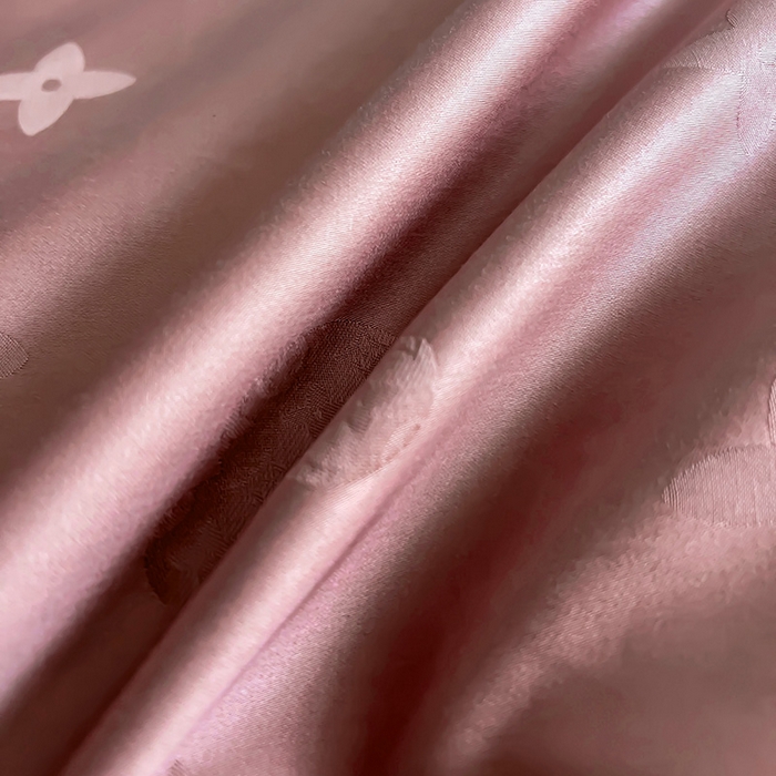 91家纺网 家纺一手货源 找家纺 品乐家纺 2024新款100支长绒棉提花 枕套 音色豆沙