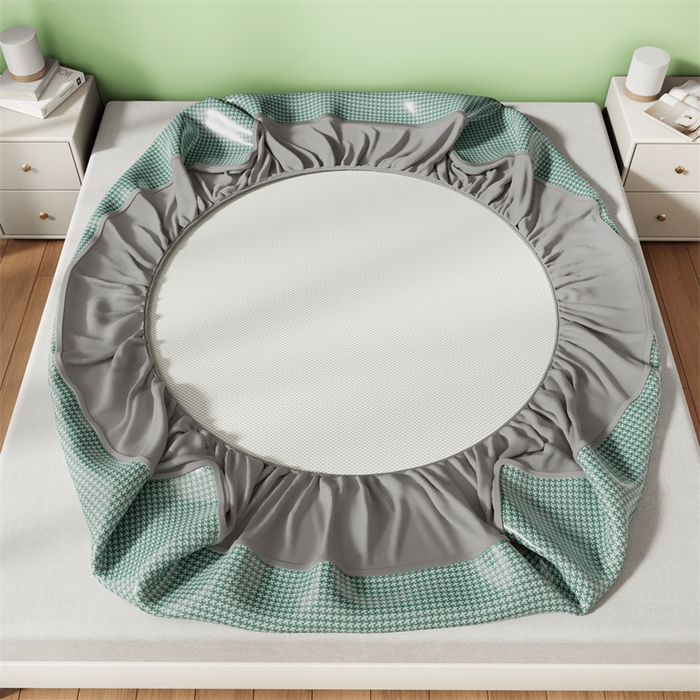 91家纺网 家纺一手货源 找家纺 （总）叠派家纺 2024新款抗菌冰激凌烫画系列床单床笠