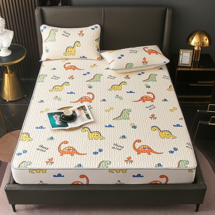 91家纺网 家纺一手货源 找家纺 （总）富馨莱 2024新款乳胶凉席床笠款