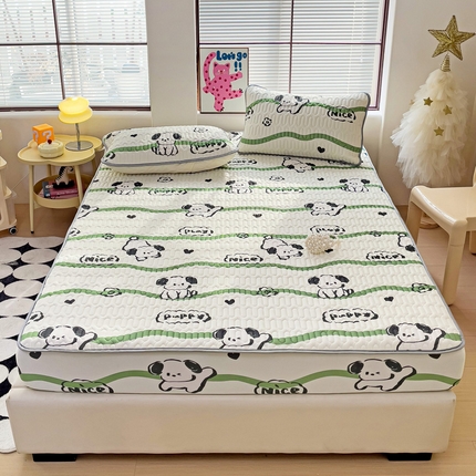 91家纺网 家纺一手货源 找家纺 （总）富馨莱 2024新款乳胶凉席床笠款