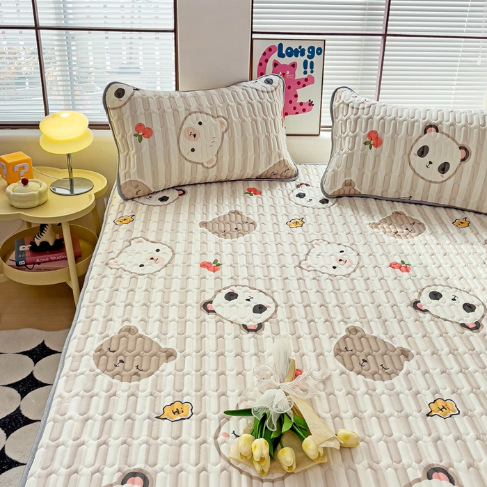 91家纺网 家纺一手货源 找家纺 （总）富馨莱 2024新款乳胶凉席床笠款