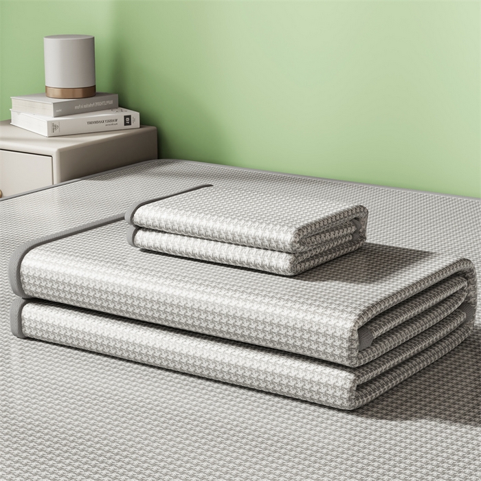 91家纺网 家纺一手货源 找家纺 叠派家纺 2024新款抗菌冰激凌烫画系列床单床笠 冰淇淋-烟灰床单款