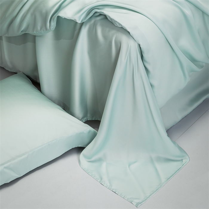 91家纺网 家纺一手货源 找家纺 （总）蓝米卡夫 2024新款A类新风尚天丝系列-单床单