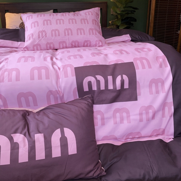 91家纺网 家纺一手货源 找家纺 花沐 2024新款云朵水洗棉四件套 【云朵棉】繆繆