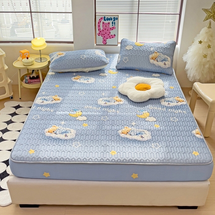 91家纺网 家纺一手货源 找家纺 （总）富馨莱 2024新款乳胶凉席床笠款