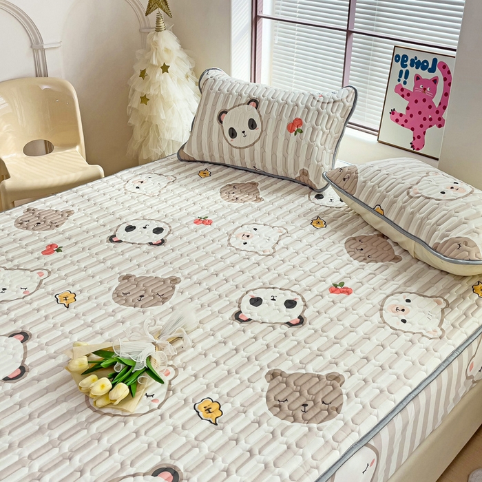 91家纺网 家纺一手货源 找家纺 （总）富馨莱 2024新款乳胶凉席床笠款