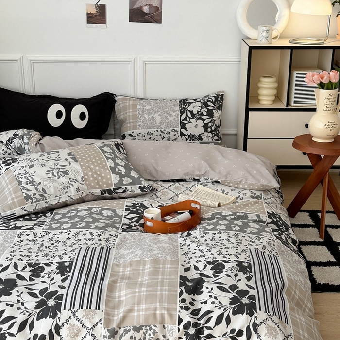 91家纺网 家纺一手货源 找家纺 （总）昔可家纺 2024新款中古系列花四件套