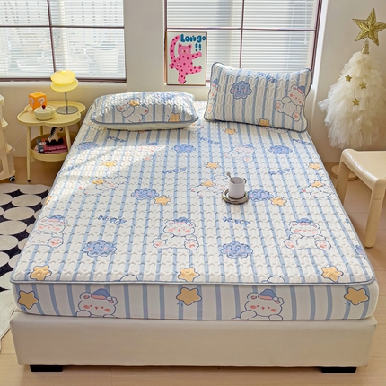 91家纺网 家纺一手货源 找家纺 （总）富馨莱 2024新款乳胶凉席床笠款