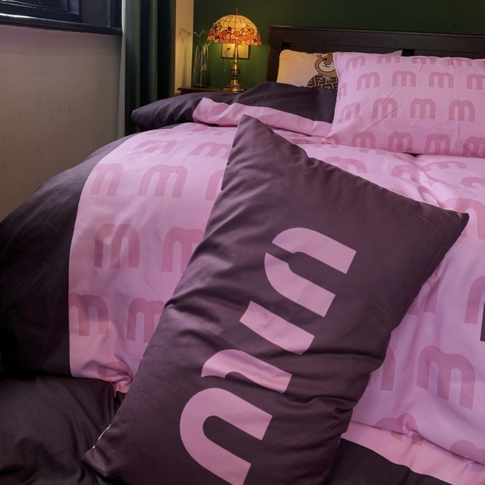 91家纺网 家纺一手货源 找家纺 花沐 2024新款云朵水洗棉四件套 【云朵棉】繆繆