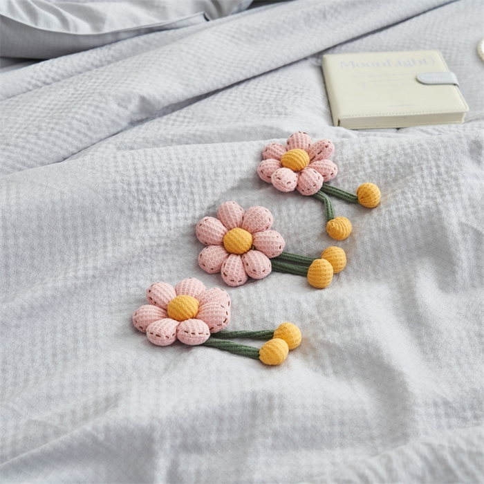 91家纺网 家纺一手货源 找家纺 恒爱 2024新款泡泡公主床盖款夏被四件套 泡泡公主-绅士灰