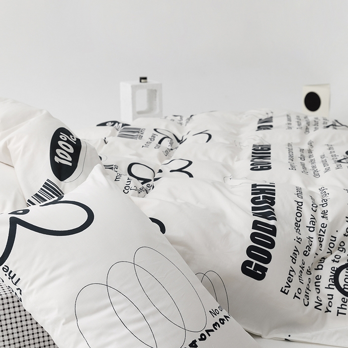 91家纺网 家纺一手货源 找家纺 卡姿家纺2024新款全棉40支13070极有家风格印花四件套 左岸-GM228546