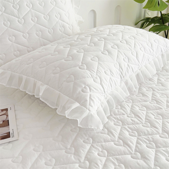 91家纺网 家纺一手货源 找家纺 （总）屹成 2024新款水洗棉雪纺丽莎款单床裙