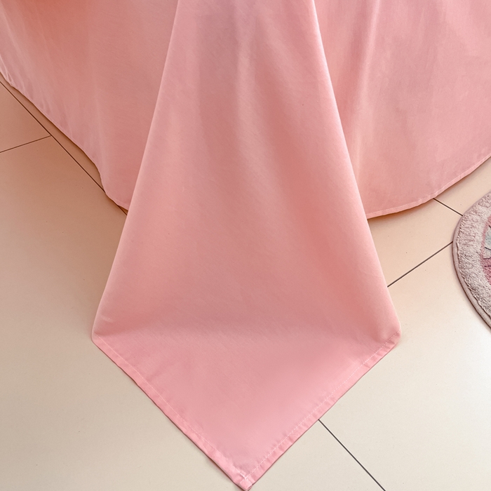 91家纺网 家纺一手货源 找家纺 金爱家 2024新款大阪全棉数码印花三丽鸥系列四件套 樱桃库洛米