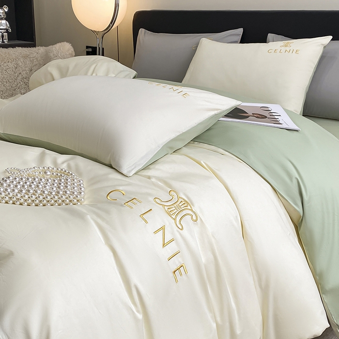 91家纺网 家纺一手货源 找家纺 （总）2024新款60s全棉刺绣四件套--凯琳娜系列