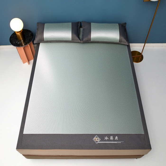 91家纺网 家纺一手货源 找家纺 （总）青雅席业    2025年新款高密度复合冰藤三明治