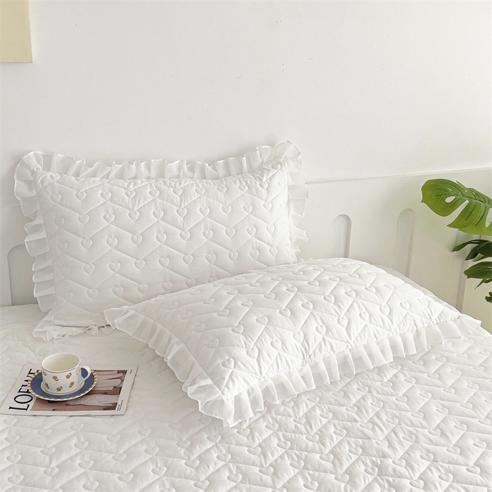 91家纺网 家纺一手货源 找家纺 （总）屹成 2024新款水洗棉雪纺丽莎款单床裙