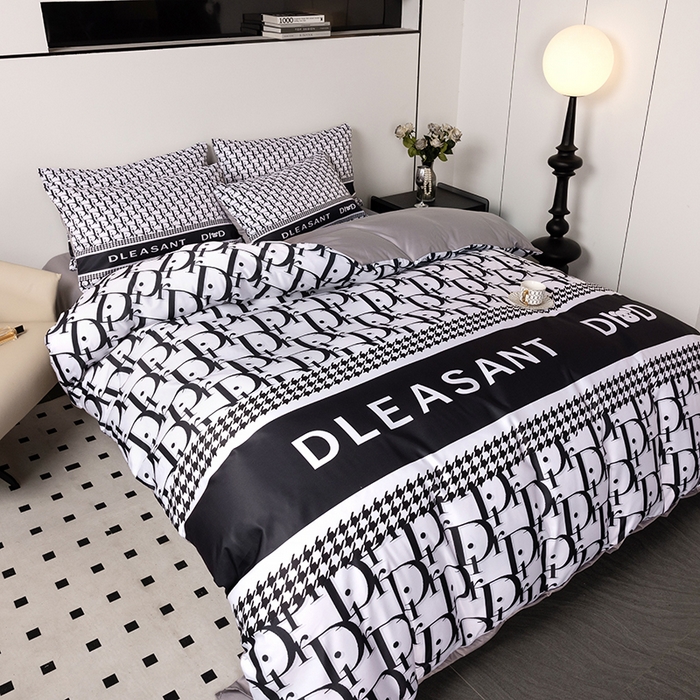 91家纺网 家纺一手货源 找家纺 摩卡 2024新款博主风水洗真丝四件套 爱迪