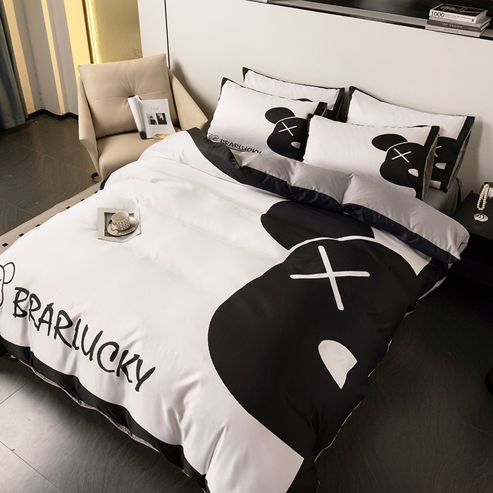 91家纺网 家纺一手货源 找家纺 （总）摩卡 2024新款博主风水洗真丝四件套