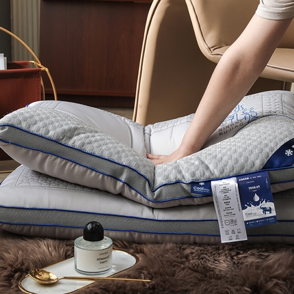 （总）九歌枕芯 2024新款冰丝乳胶枕头枕芯