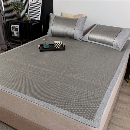 91家纺网 家纺一手货源 找家纺 （总）青雅席业 2025新款可机洗水洗压光冰藤三件套