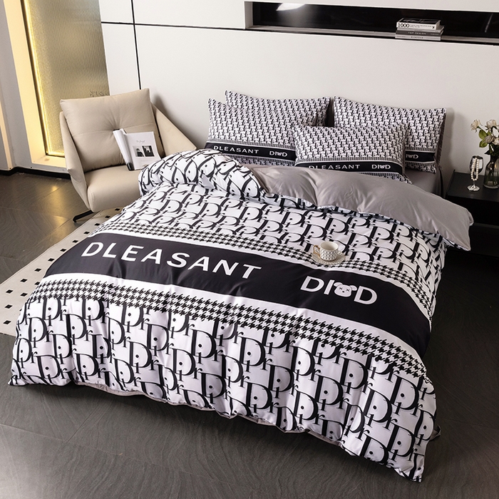 91家纺网 家纺一手货源 找家纺 摩卡 2024新款博主风水洗真丝四件套 爱迪