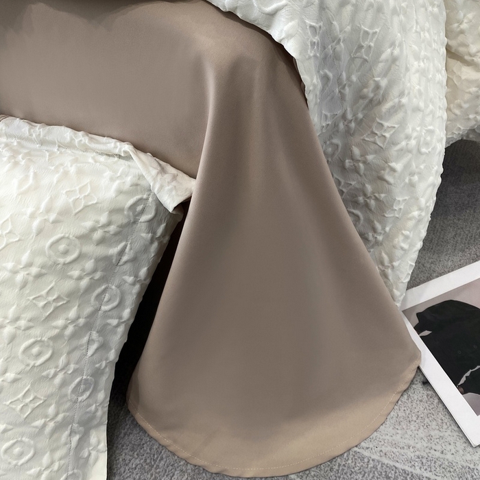 91家纺网 家纺一手货源 找家纺 优悦 2024新款时尚轻奢冰丝刺绣四件套-摩洛哥 摩洛哥-香槟