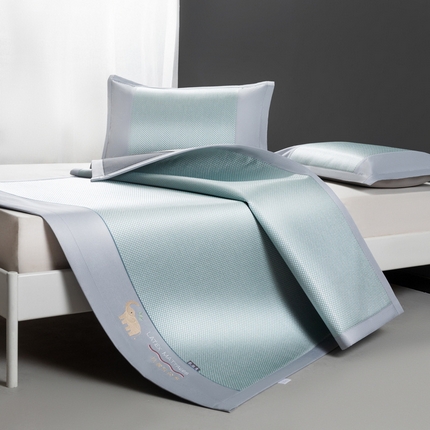 91家纺网 家纺一手货源 找家纺 （总）宜派家纺 2025年夏季新款凉席冰丝席藤席席抗菌席床笠款凉感席童席竹席