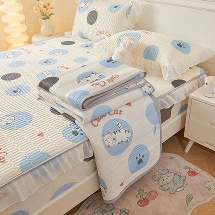 91家纺网 家纺一手货源 找家纺 （总）伊人坊 2024新款冰丝凉感丝夏被