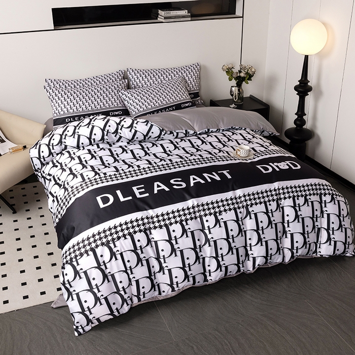 91家纺网 家纺一手货源 找家纺 摩卡 2024新款博主风水洗真丝四件套 爱迪