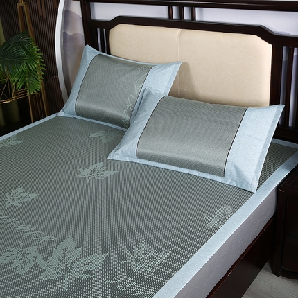 91家纺网 家纺一手货源 找家纺 （总）青雅席业 2025新款可机洗水洗压光冰藤三件套